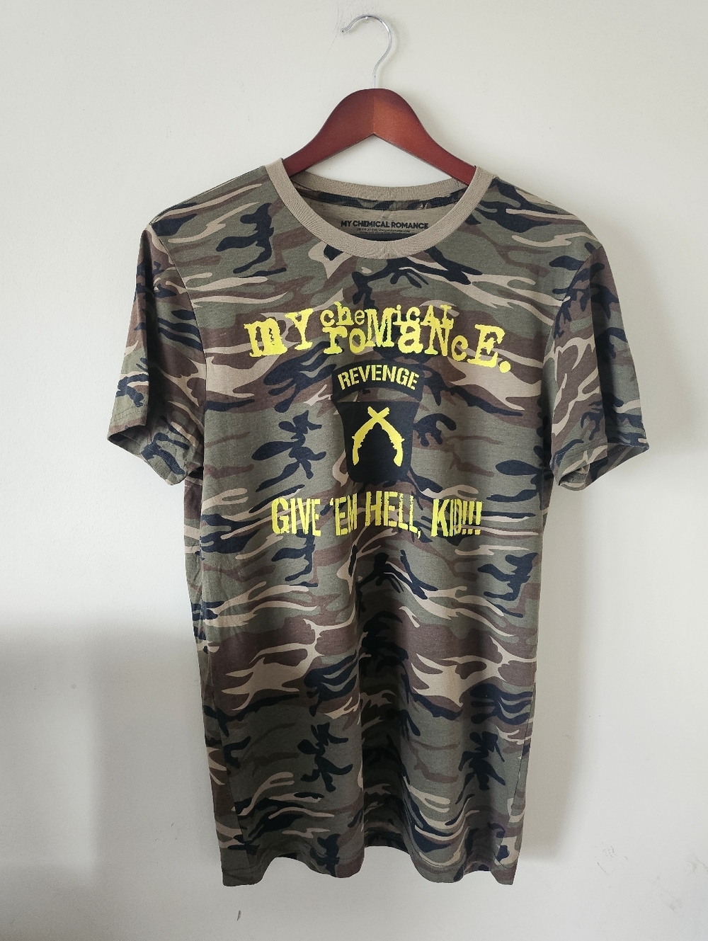 My Chemical Romance "Give ‘Em Hell, Kid" Camo Graphic Tee